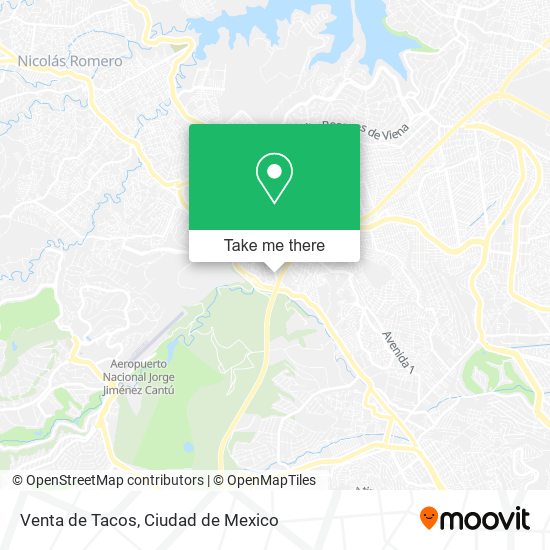 Venta de Tacos map