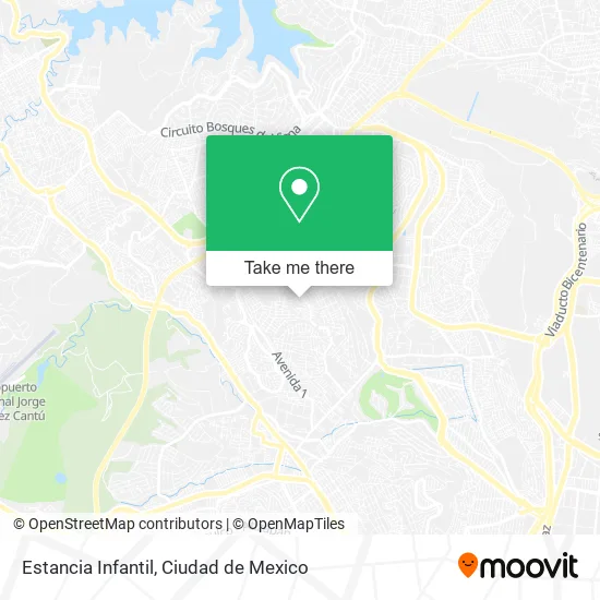Estancia Infantil map