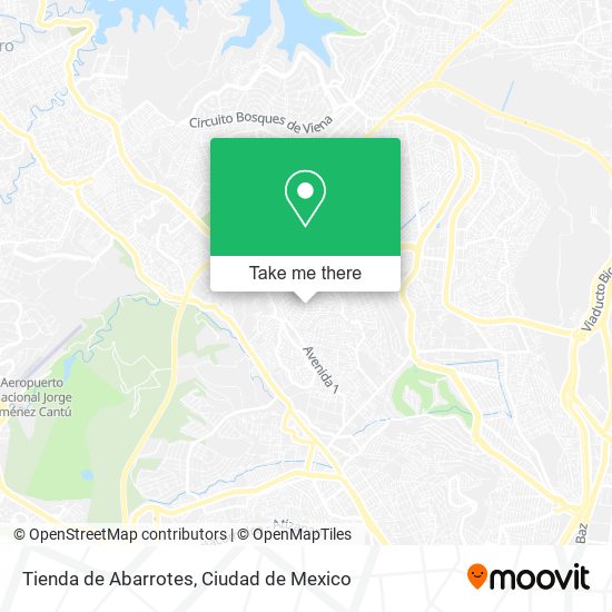 Mapa de Tienda de Abarrotes