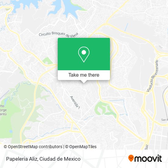 Mapa de Papeleria Aliz