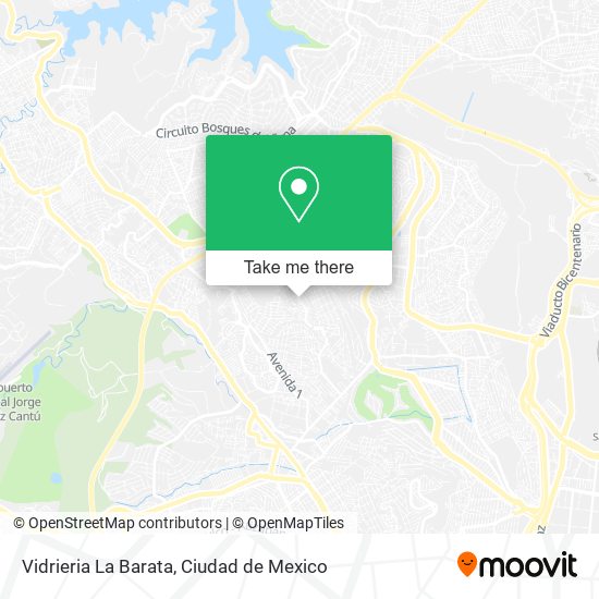 Vidrieria La Barata map