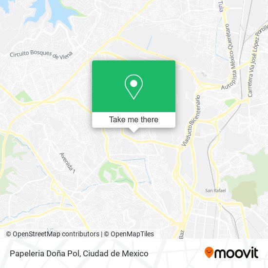 Mapa de Papeleria Doña Pol