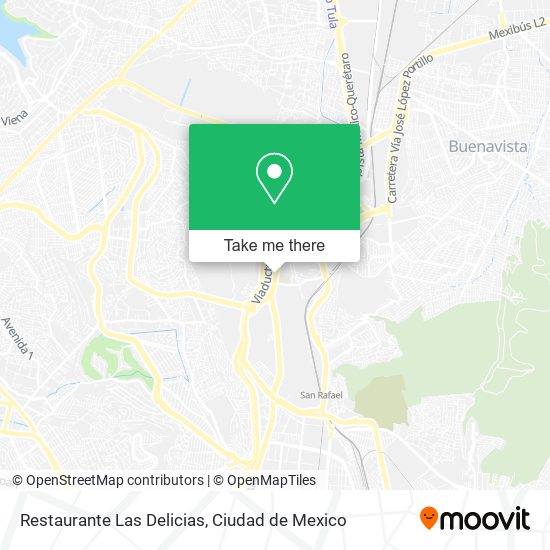 Restaurante Las Delicias map