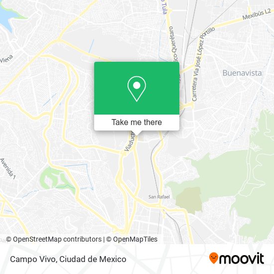 Campo Vivo map