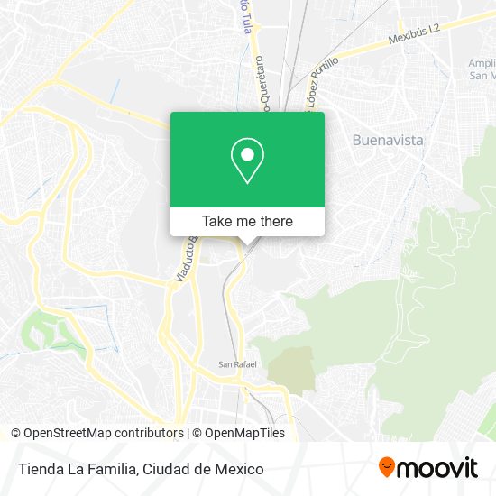 Tienda La Familia map