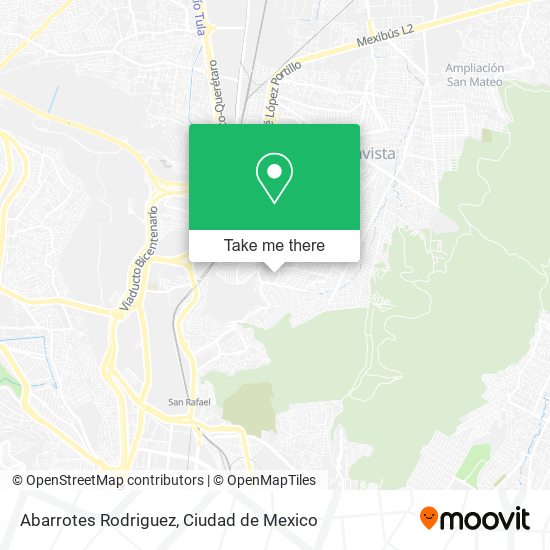 Abarrotes Rodriguez map