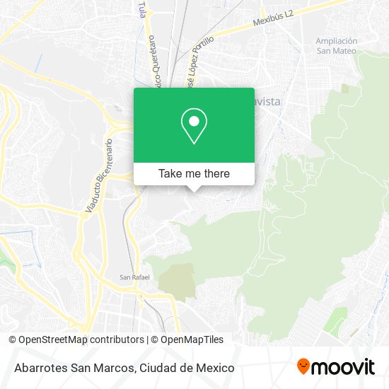 Abarrotes San Marcos map