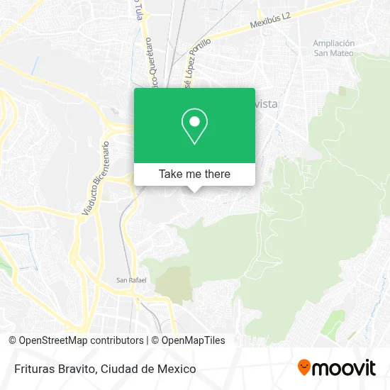 Frituras Bravito map