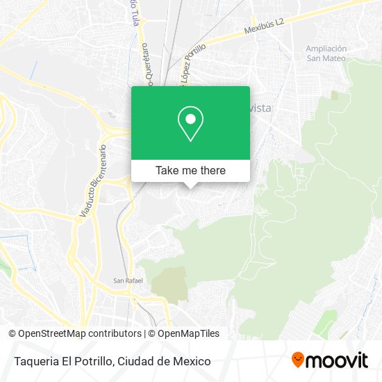 Mapa de Taqueria El Potrillo