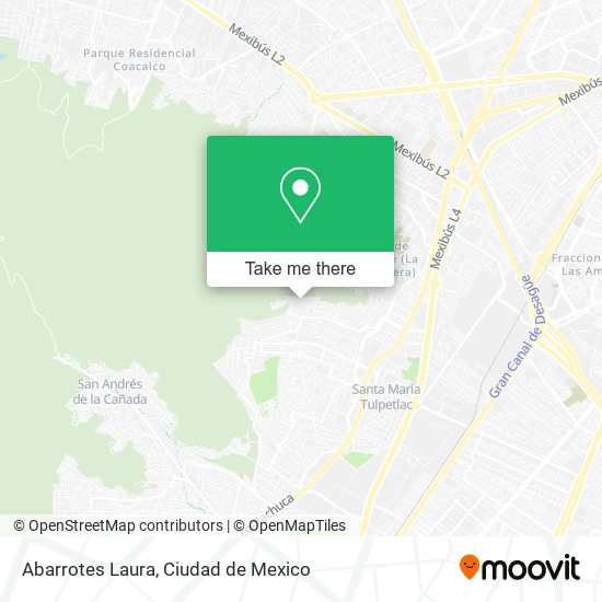 Abarrotes Laura map