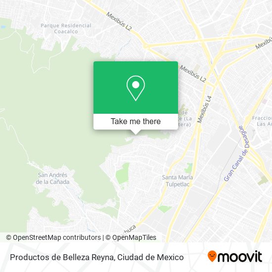 Productos de Belleza Reyna map