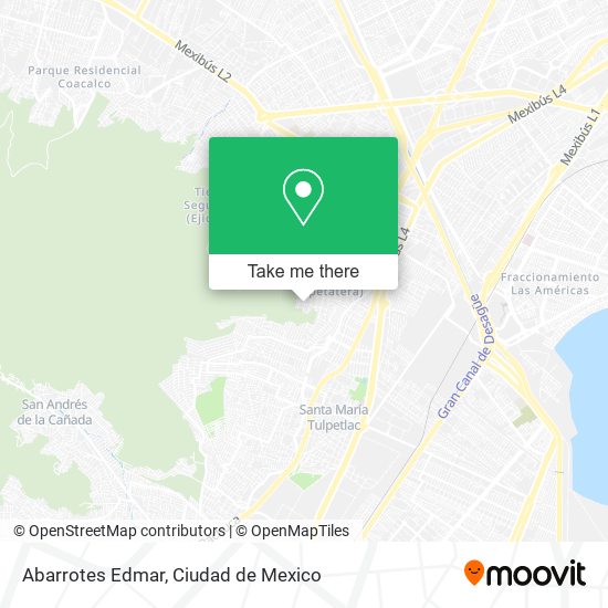 Mapa de Abarrotes Edmar