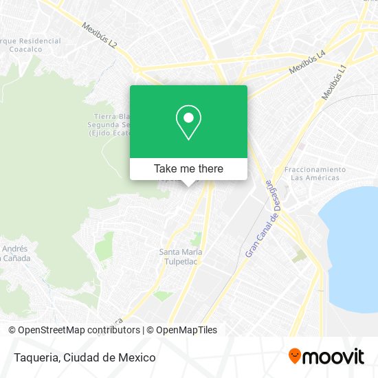 Taqueria map