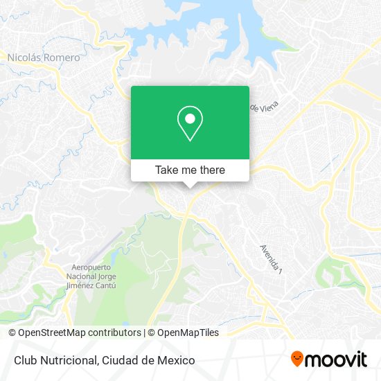 Club Nutricional map