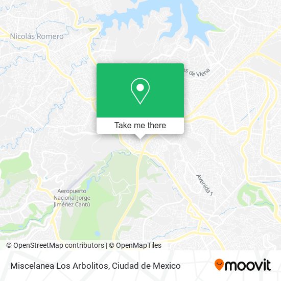 Miscelanea Los Arbolitos map