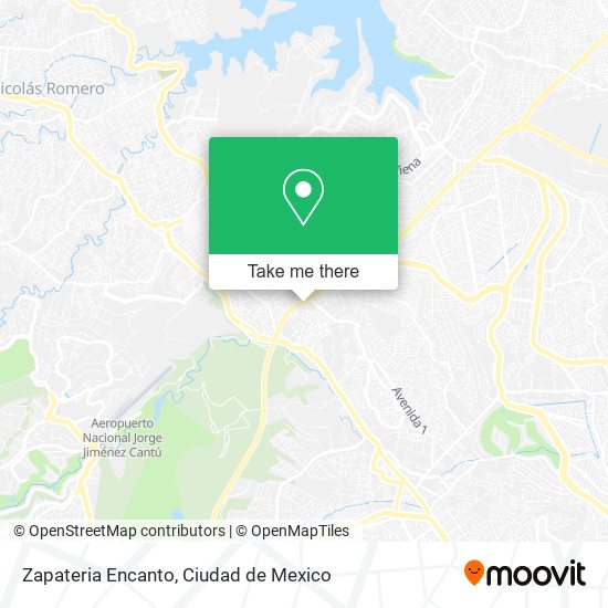 Zapateria Encanto map