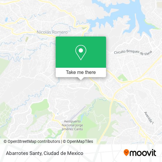 Abarrotes Santy map