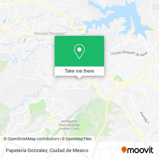 Papeleria Gonzalez map