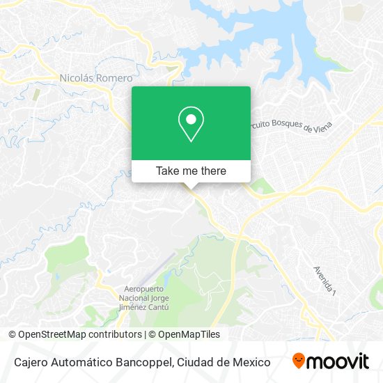 Cajero Automático Bancoppel map