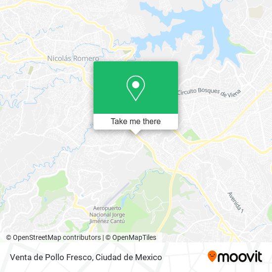 Mapa de Venta de Pollo Fresco