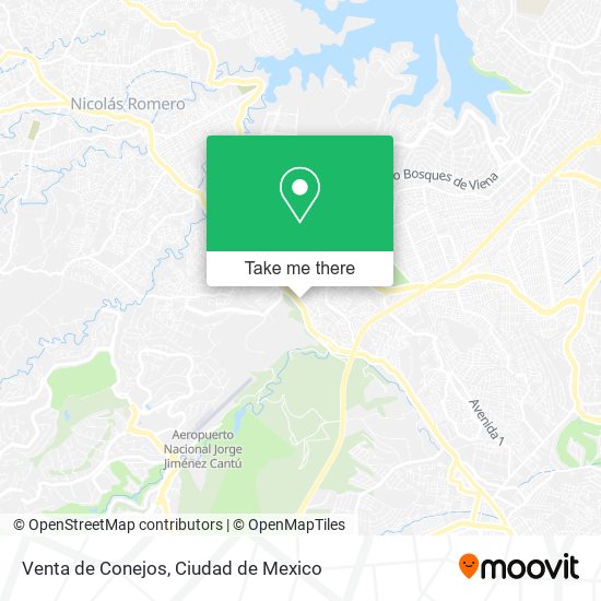 Venta de Conejos map