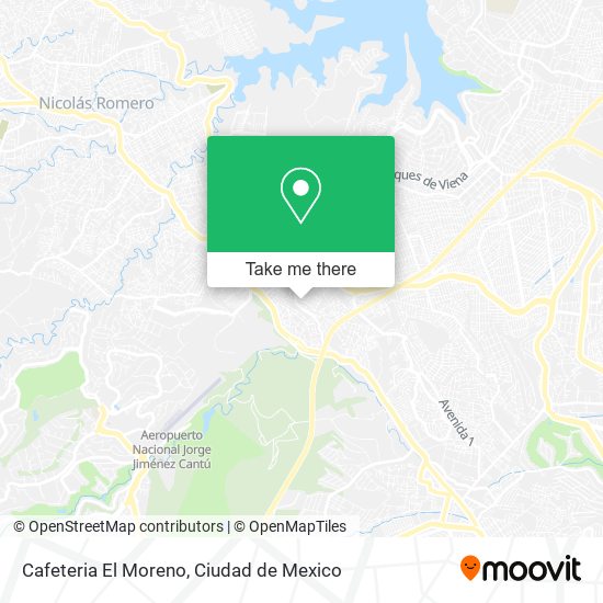 Cafeteria El Moreno map