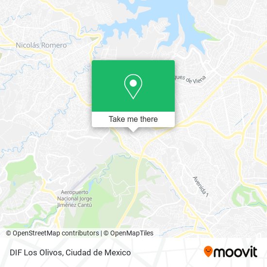 DIF Los Olivos map