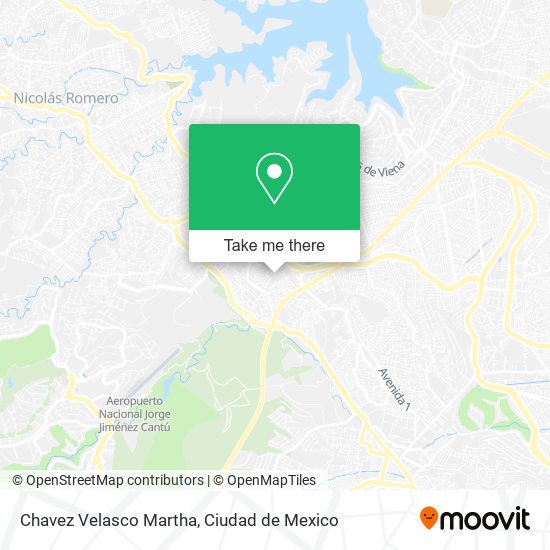 Chavez Velasco Martha map