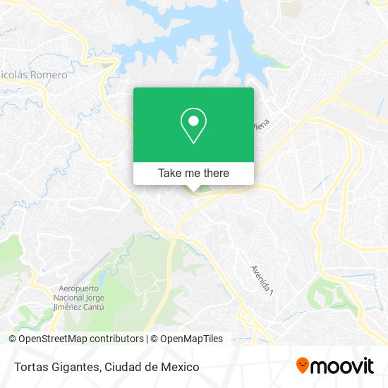 Tortas Gigantes map