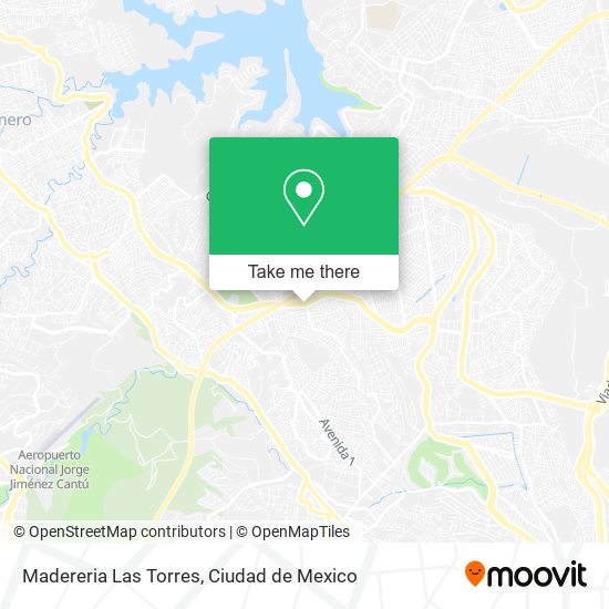 Madereria Las Torres map
