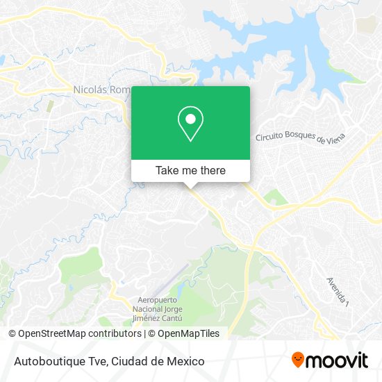 Autoboutique Tve map