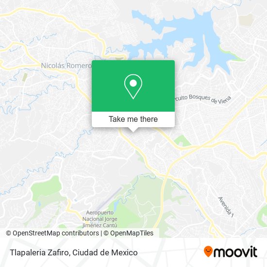 Mapa de Tlapaleria Zafiro