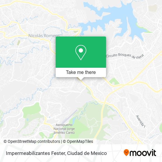 Mapa de Impermeabilizantes Fester