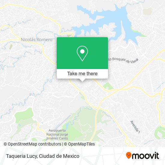 Taqueria Lucy map