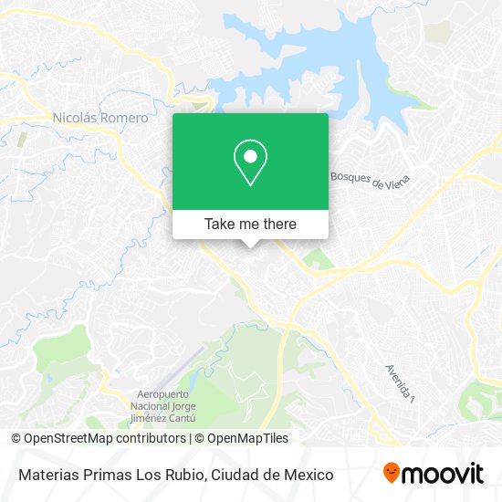 Materias Primas Los Rubio map