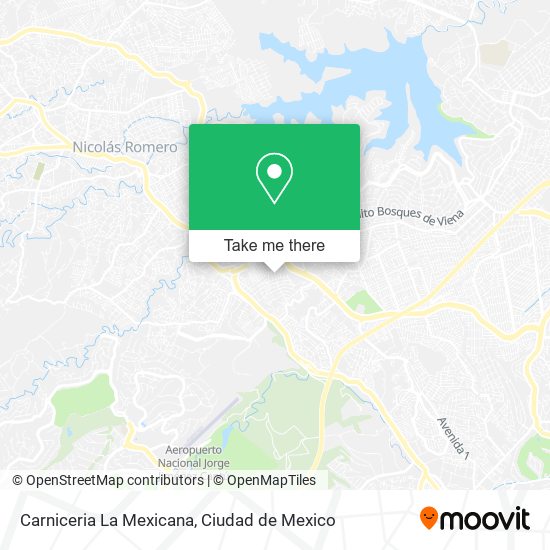 Mapa de Carniceria La Mexicana