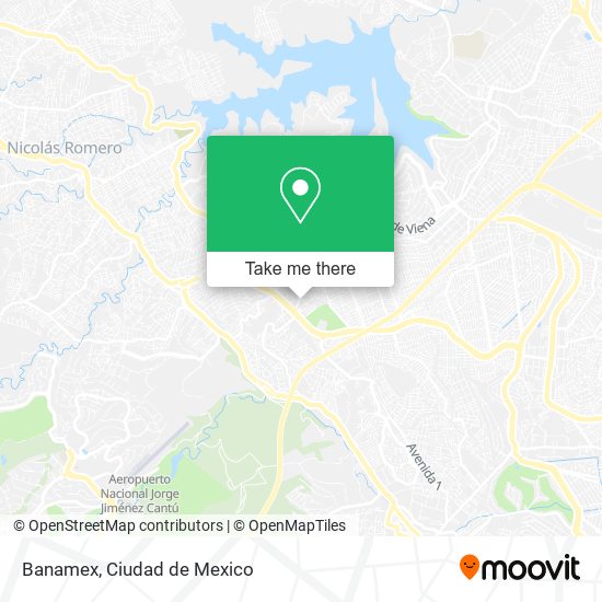 Banamex map