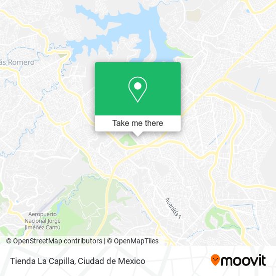 Mapa de Tienda La Capilla