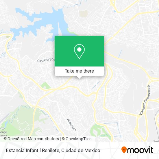 Estancia Infantil Rehilete map