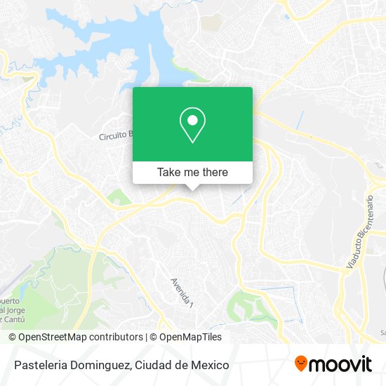 Pasteleria Dominguez map