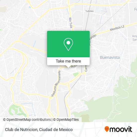 Club de Nutricion map