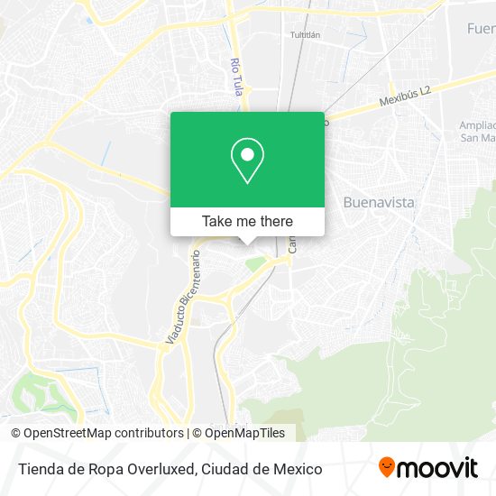Mapa de Tienda de Ropa Overluxed