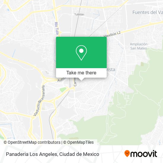 Mapa de Panaderia Los Angeles