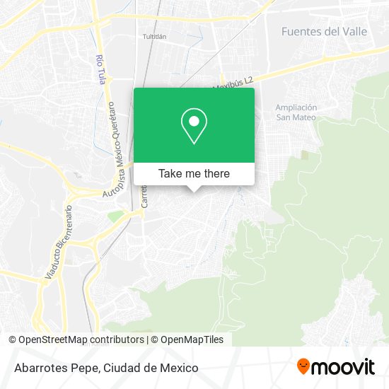 Abarrotes Pepe map