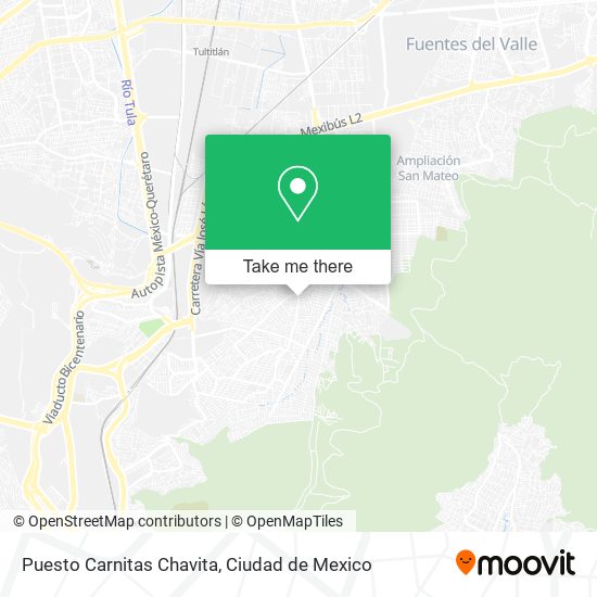 Mapa de Puesto Carnitas Chavita