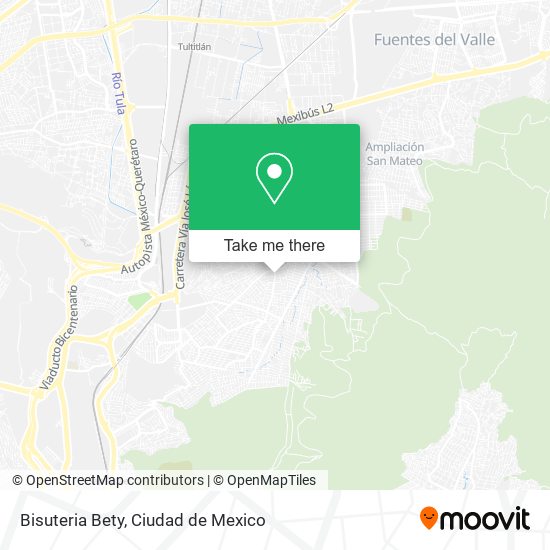 Mapa de Bisuteria Bety