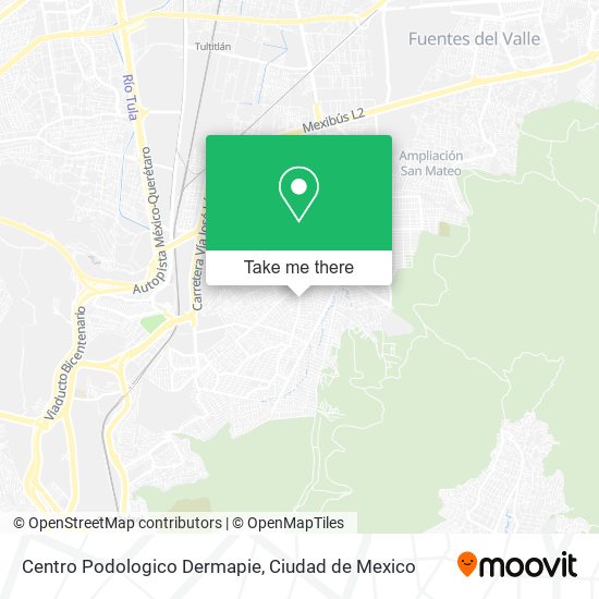 Centro Podologico Dermapie map