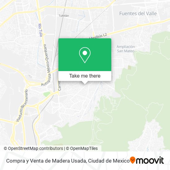 Mapa de Compra y Venta de Madera Usada