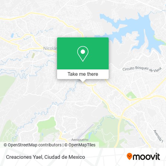 Creaciones Yael map