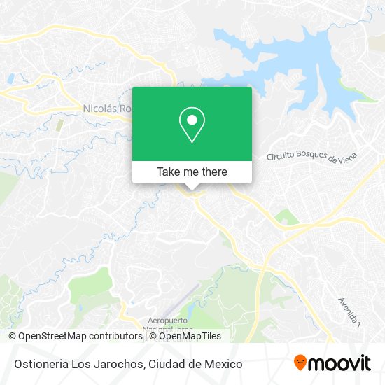 Ostioneria Los Jarochos map